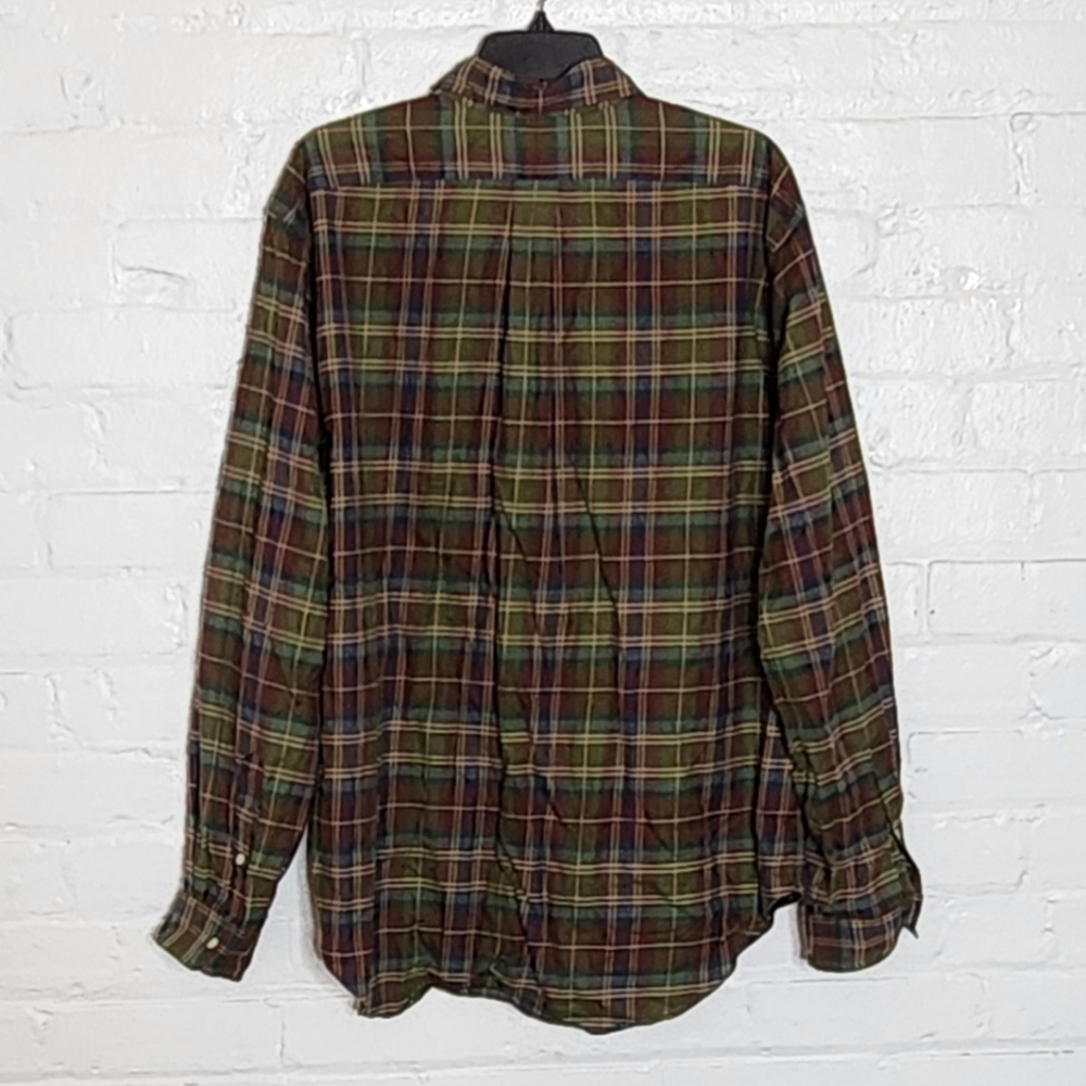 Ralph Lauren Classic Fit Plaid Button-Down Shirt - Picture 5 of 5